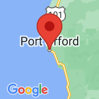 Map of Port Orford, OR US